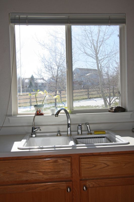 Awning Window Above Kitchen Sink
